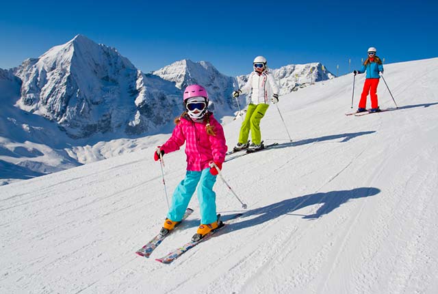 megeve ski enfant enfants chidren neige