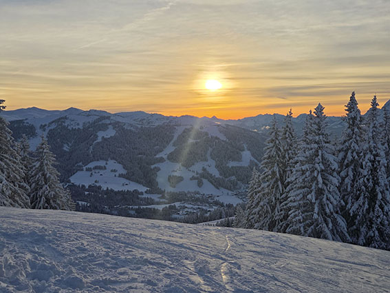 ski megeve france neige soleil sapin ski school megeve