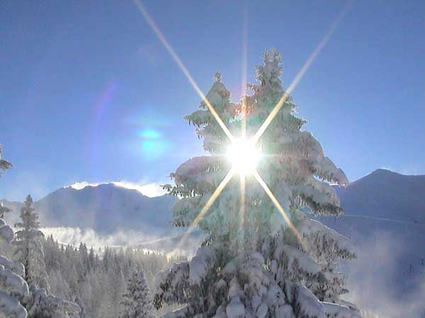 megeve ski soleil meteo piste